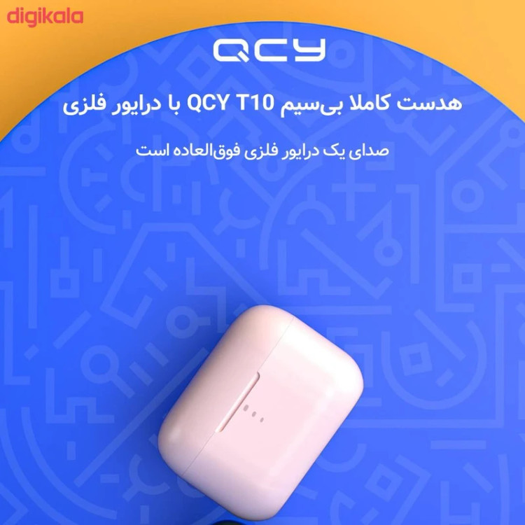 هدفون بلوتوثی کیو سی وای مدل T10 Pro