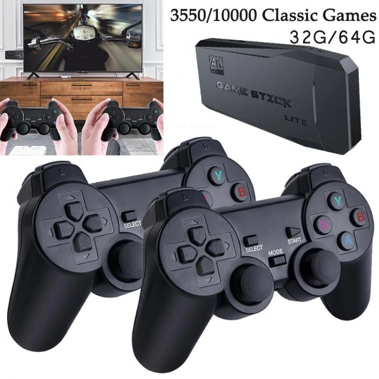 کنسول بازی 64 گیگ مدل 4K Game Stick Lite